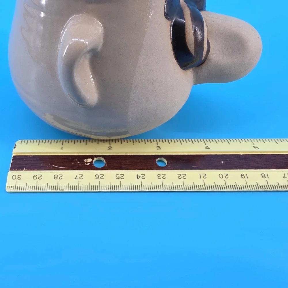 Mr Sniffles Egg Yolk Separator Its‎ Snot a Mug Ceramic Novelty Kitchen Tool Tan